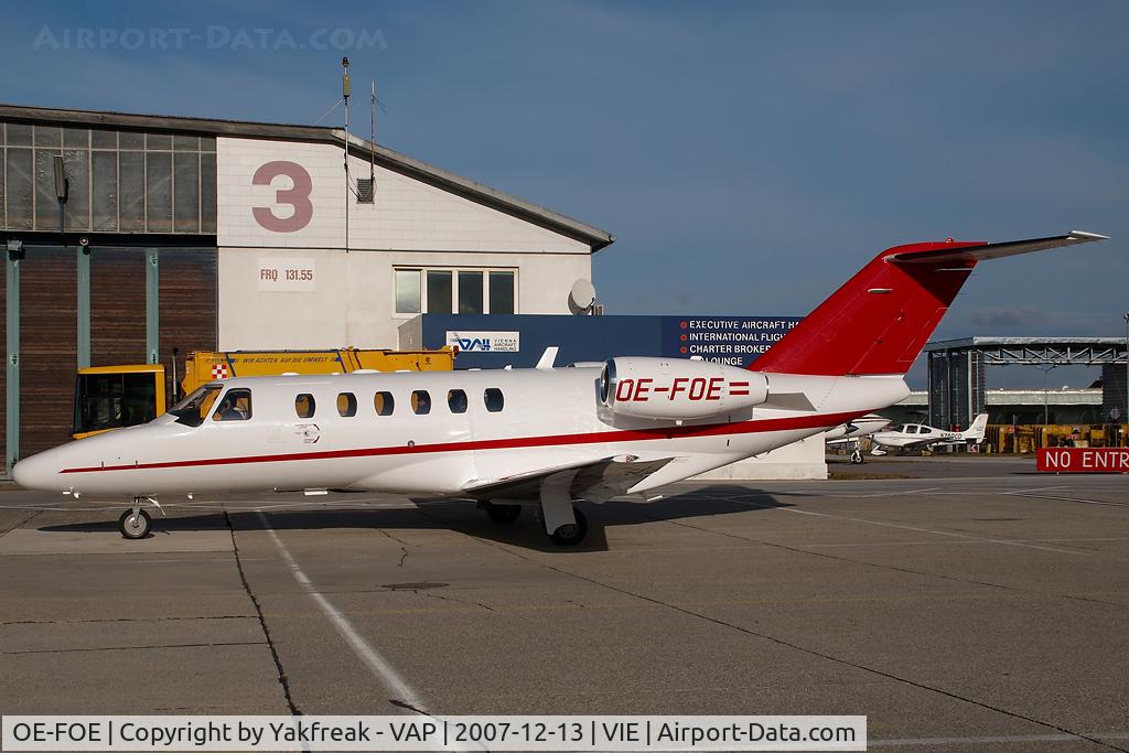 OE-FOE, 2007 Cessna Citation CJ2+ C/N 525A0375, Cessna 525A Citationjet 2