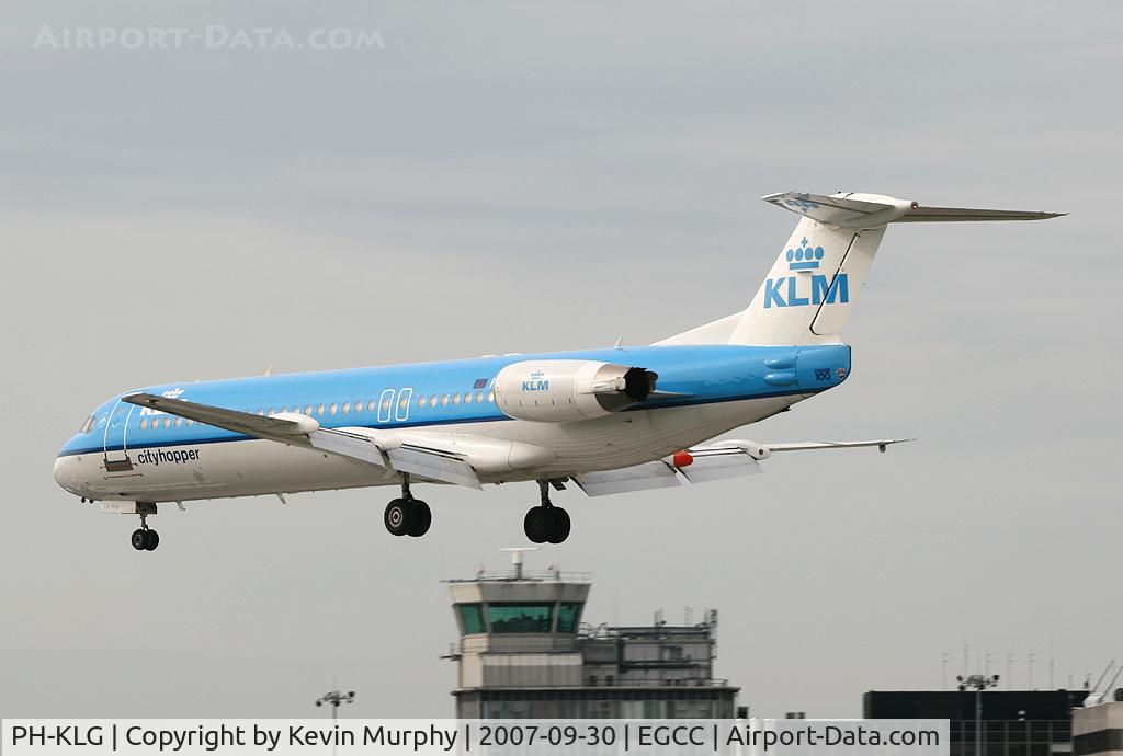 PH-KLG, 1989 Fokker 100 (F-28-0100) C/N 11271, KLM Cityhopper