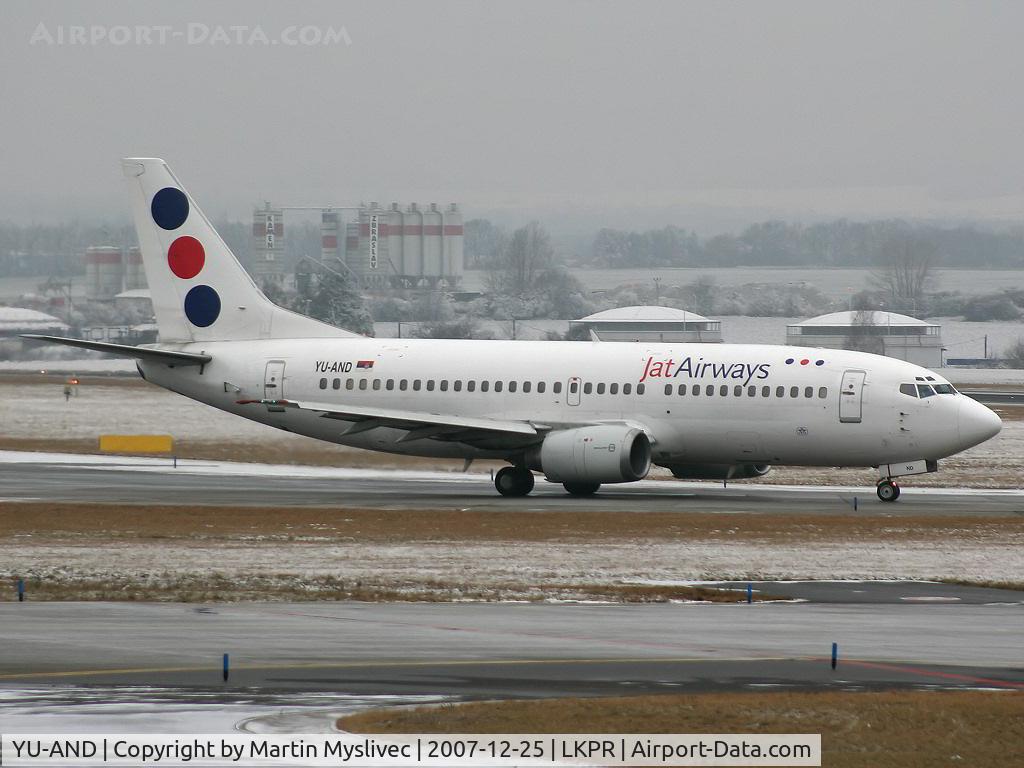 YU-AND, 1985 Boeing 737-3H9 C/N 23329/1134, B737-3H9
