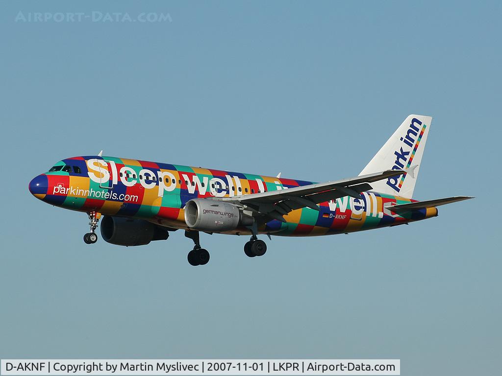 D-AKNF, 1997 Airbus A319-112 C/N 0646, A319-112