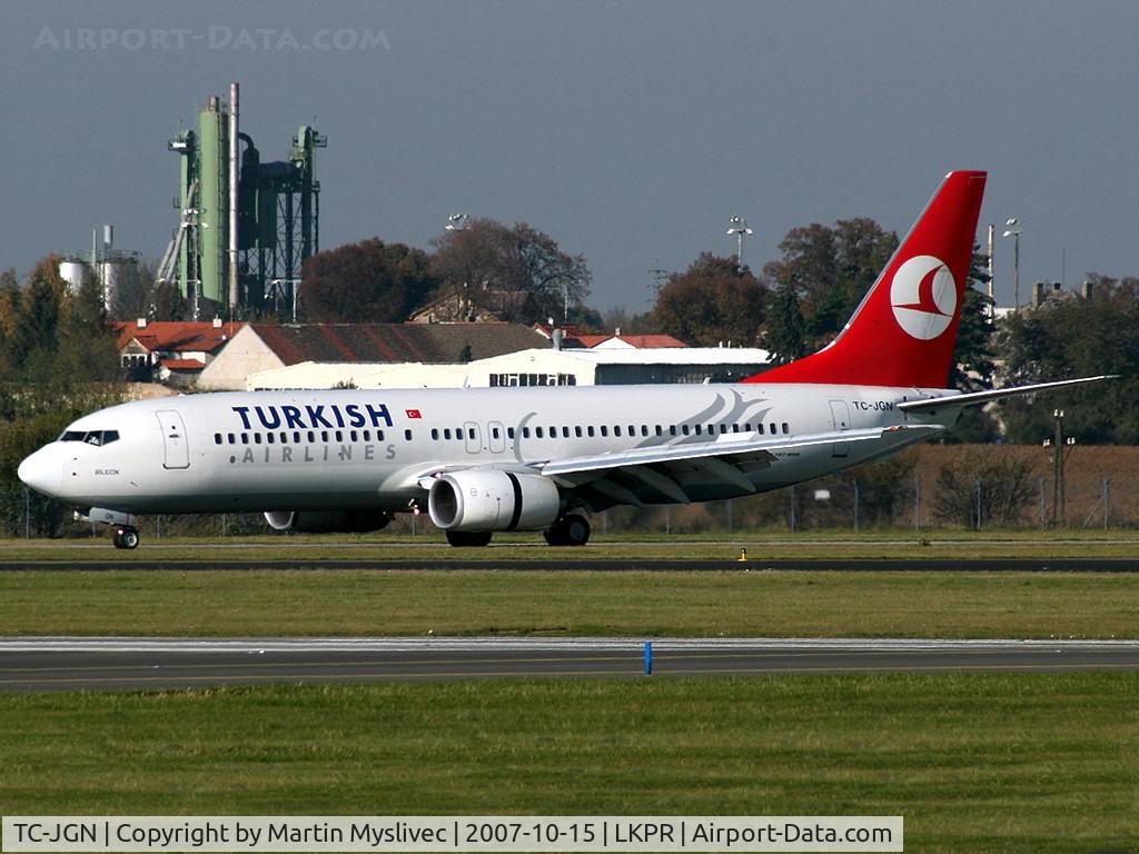 TC-JGN, 2006 Boeing 737-8F2 C/N 34412, B737-8F2