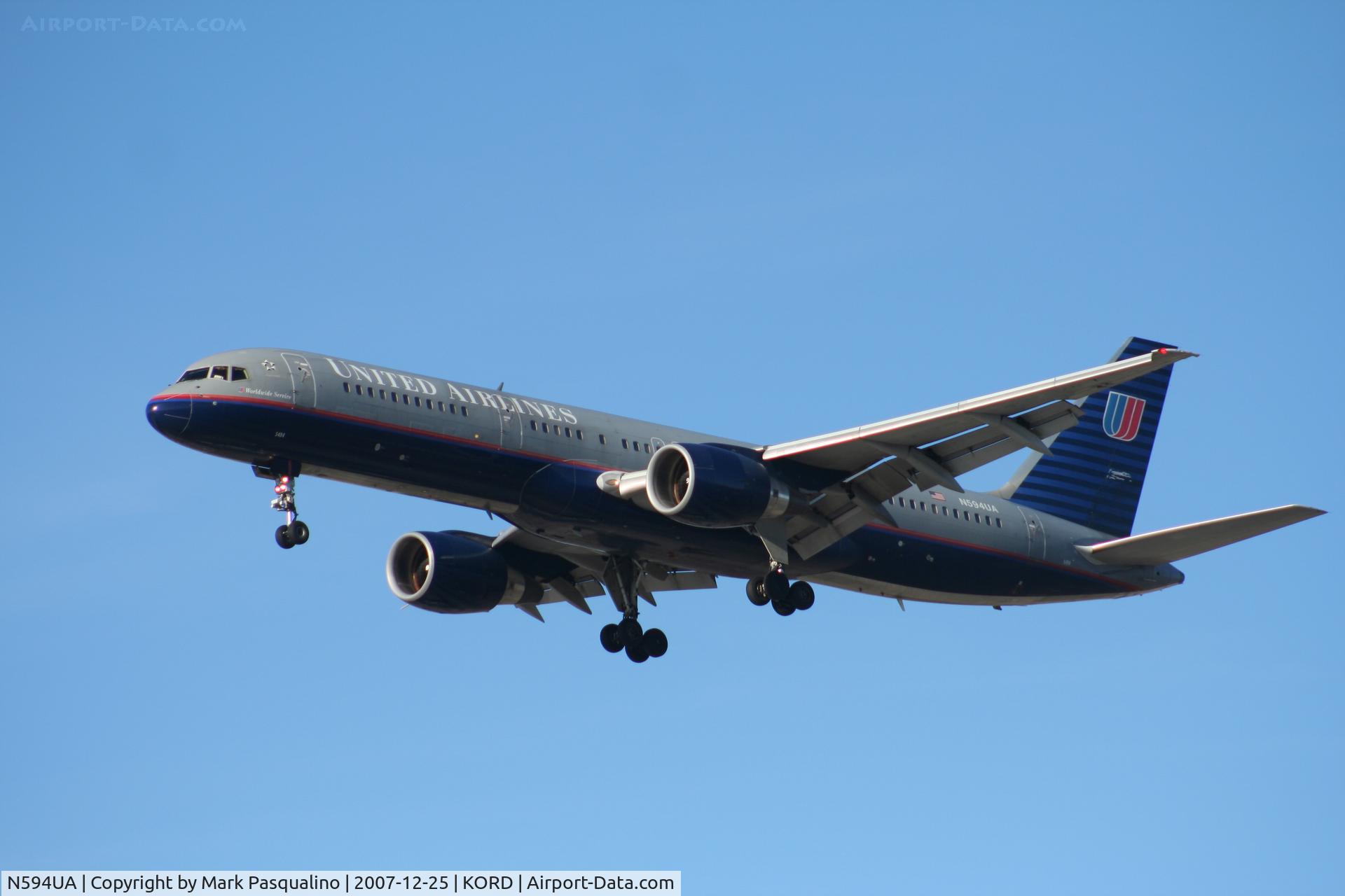 N594UA, 1996 Boeing 757-222 C/N 28145, Boeing 757-200