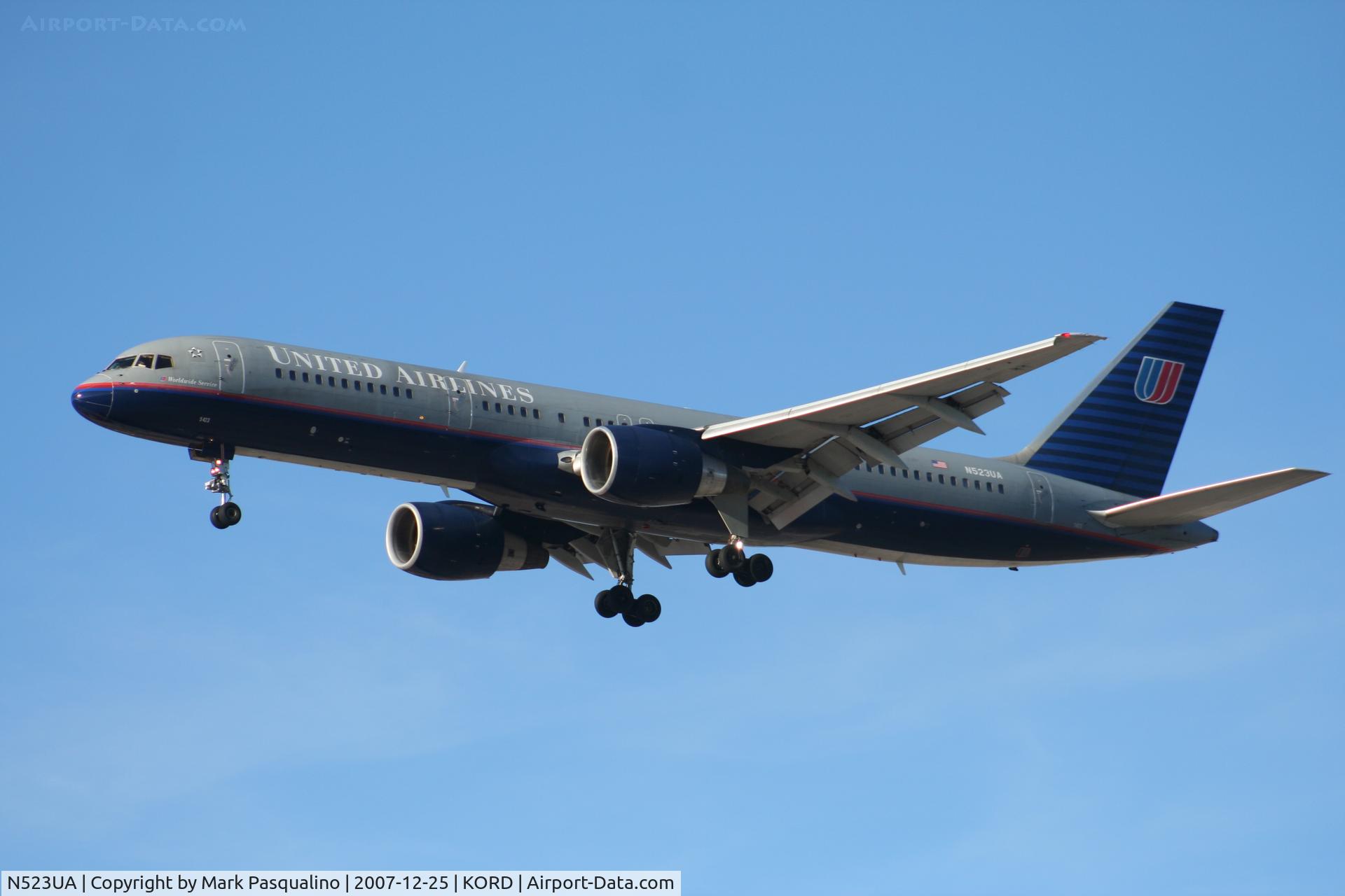 N523UA, 1990 Boeing 757-222 C/N 24932, Boeing 757-200