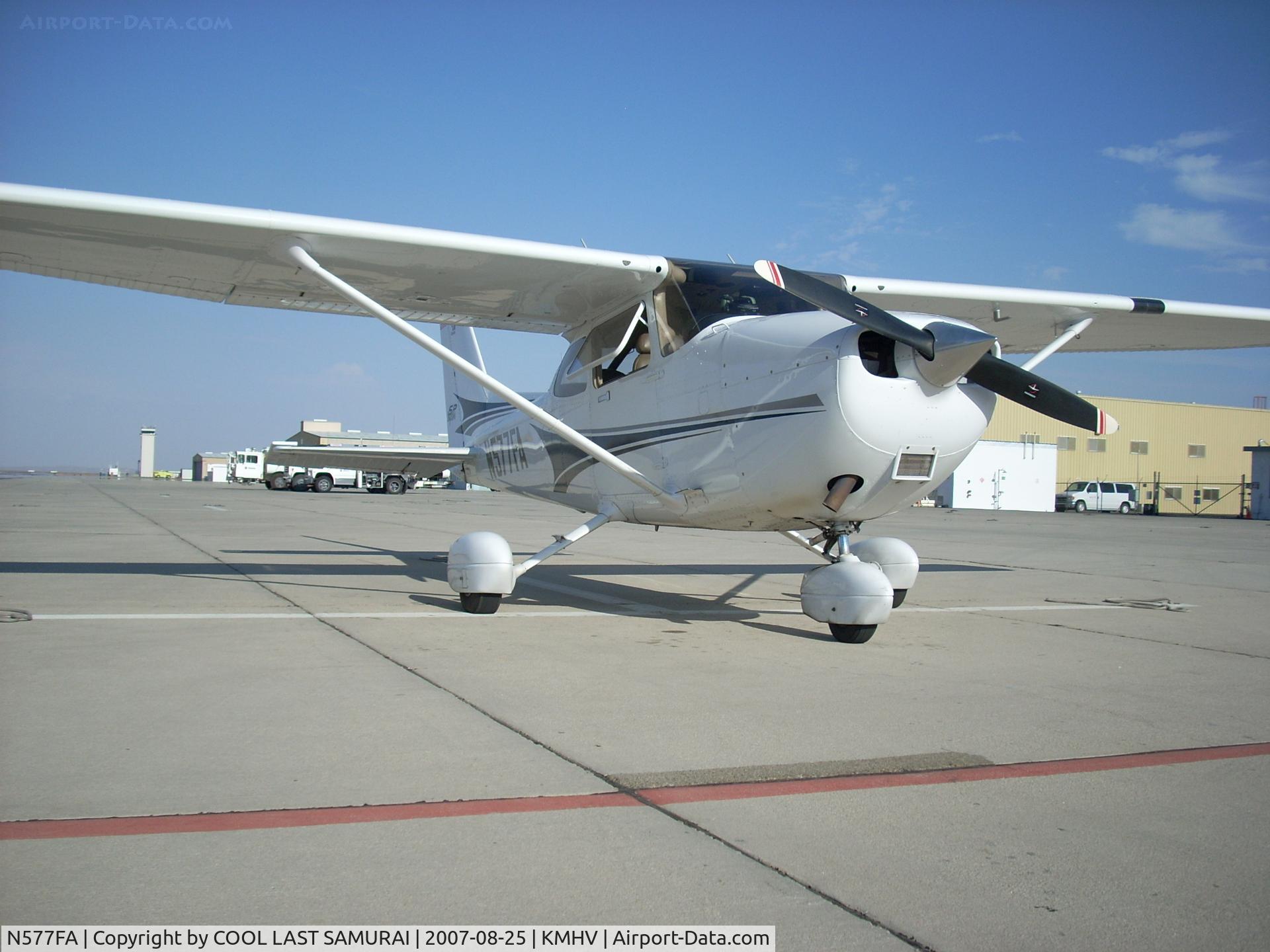 N577FA, 2004 Cessna 172S C/N 172S9577, MHV Transient Parking