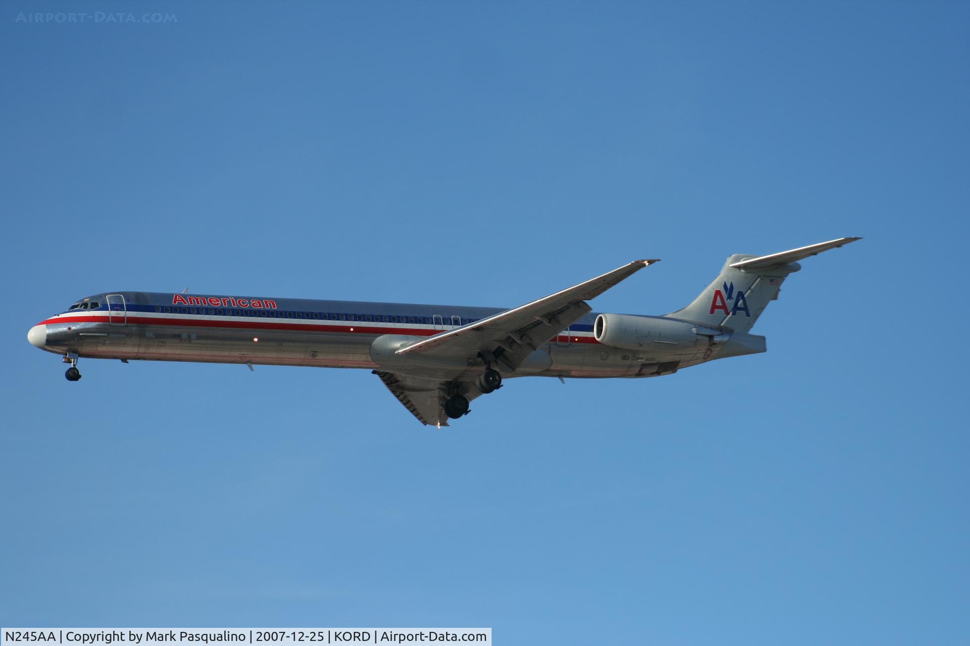 N245AA, 1984 McDonnell Douglas MD-82 (DC-9-82) C/N 49257, MD-82