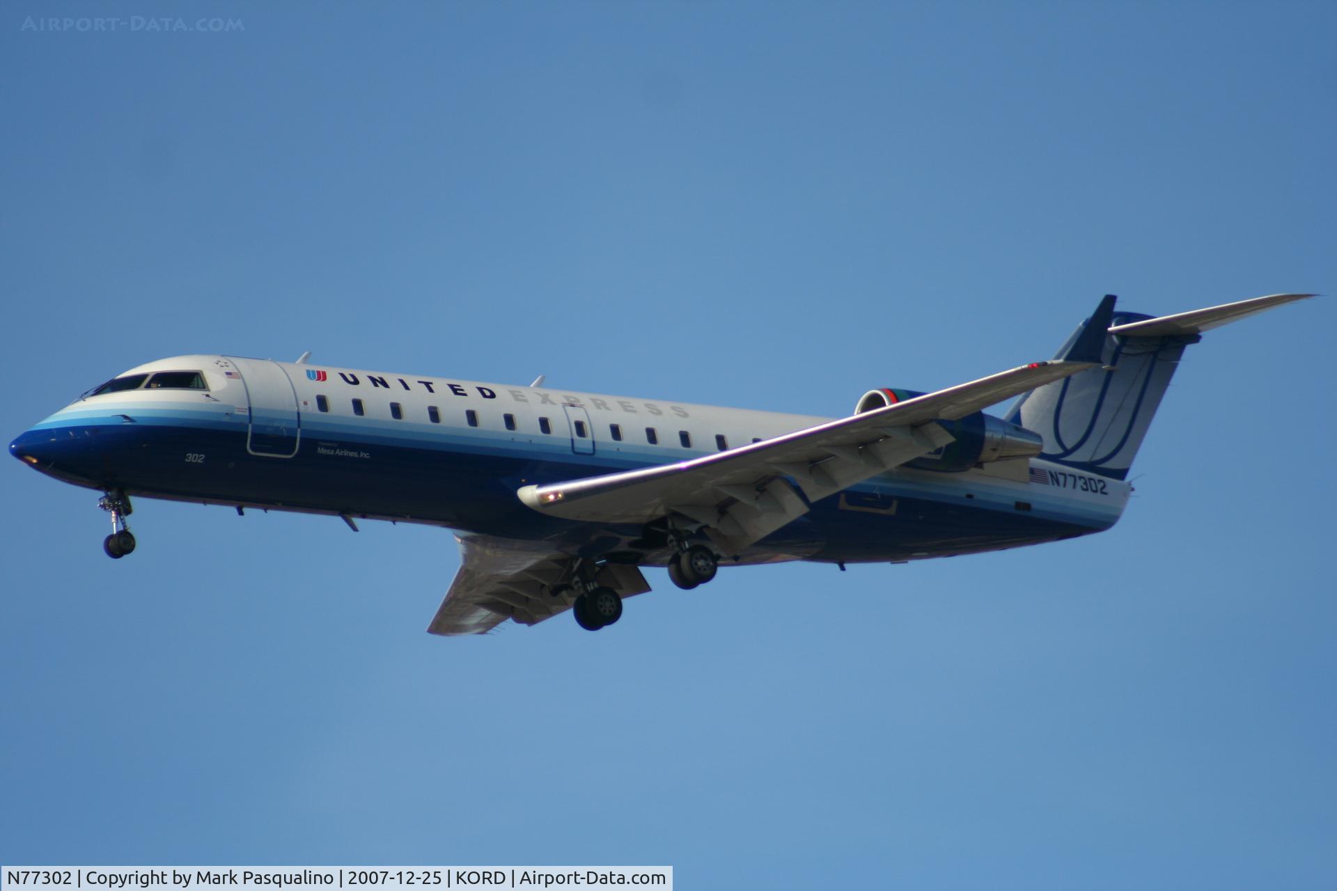 N77302, 1999 Bombardier CRJ-200LR (CL-600-2B19) C/N 7302, CL-600-2B19