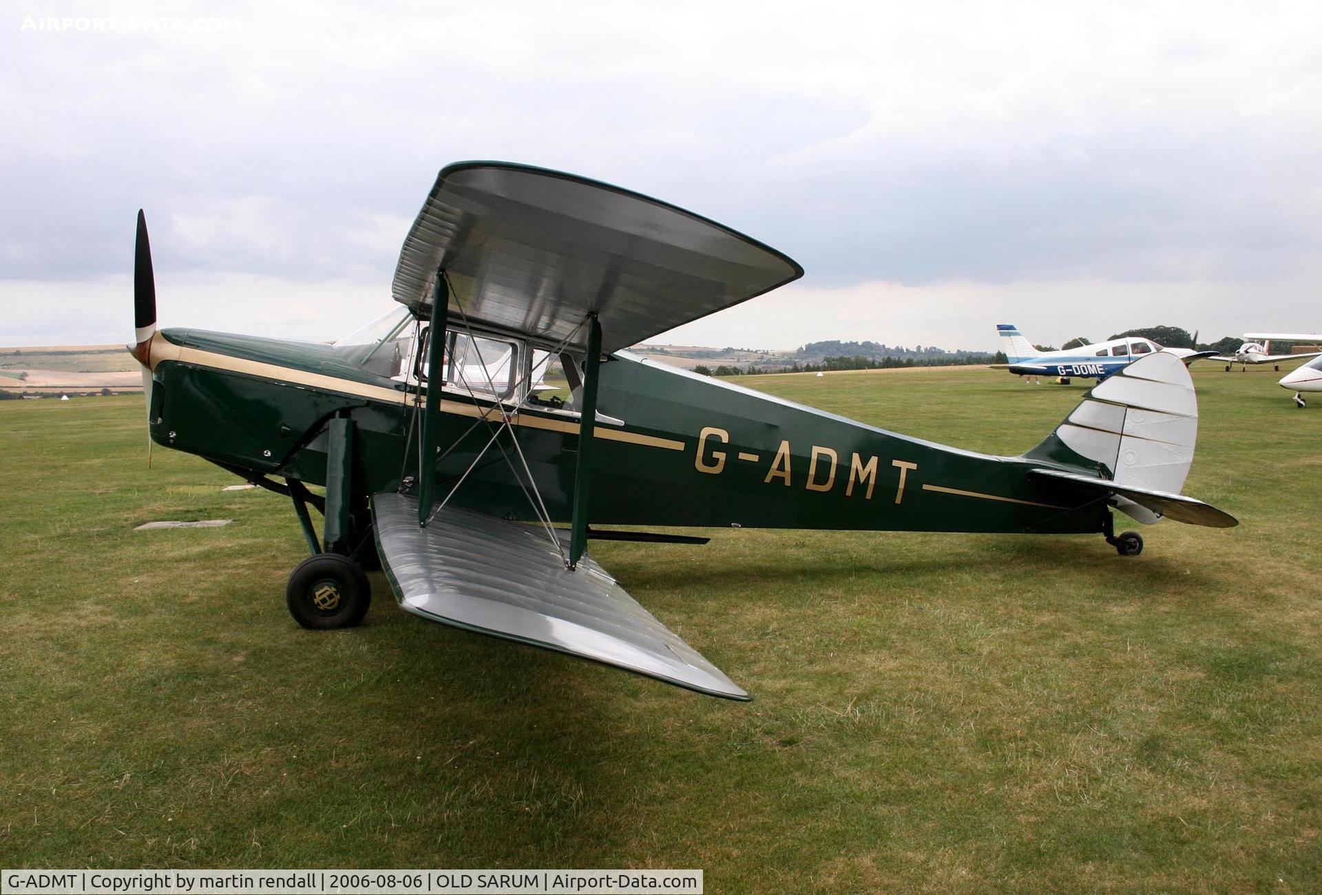 G-ADMT, 1936 De Havilland DH.87B Hornet Moth C/N 8093, HORNET MOTH
