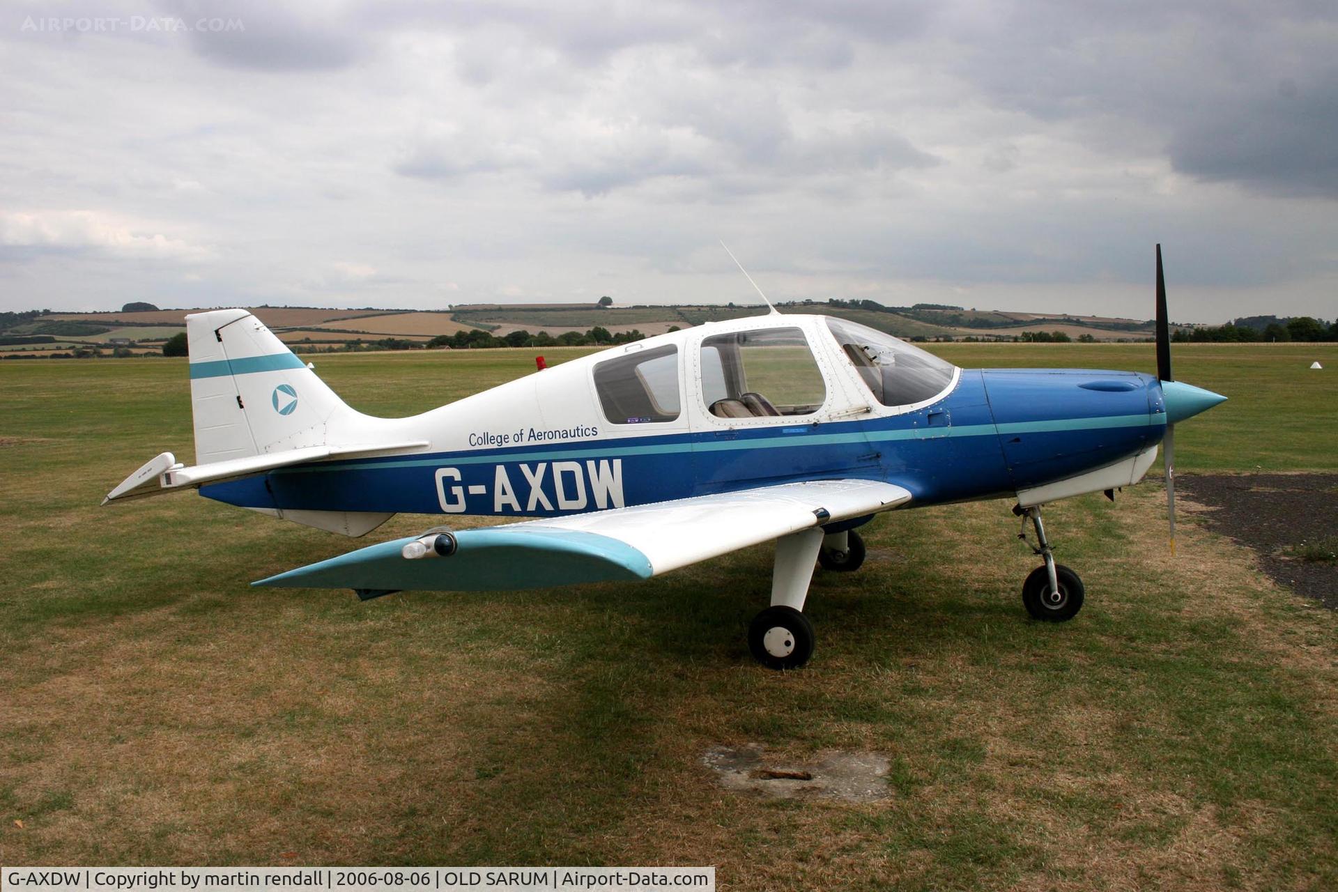 G-AXDW, 1969 Beagle B-121 Pup Series 1 (Pup 100) C/N B121-053, BEAGLE PUP