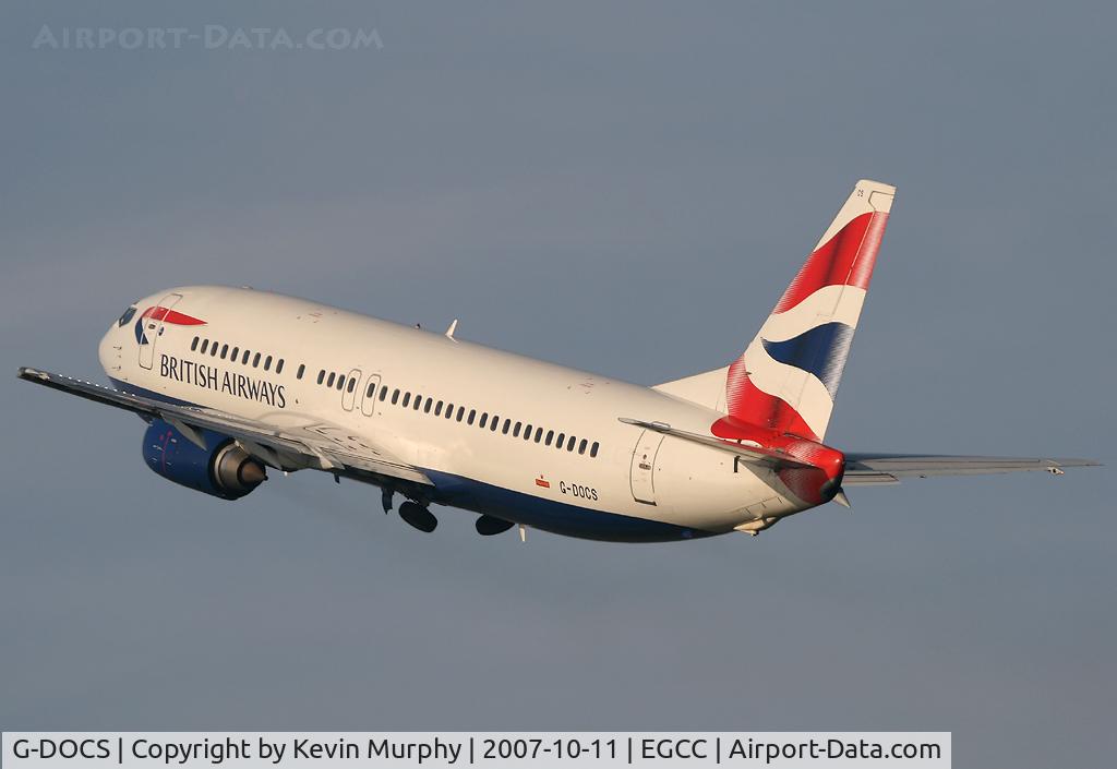 G-DOCS, 1992 Boeing 737-436 C/N 25852, BA 737