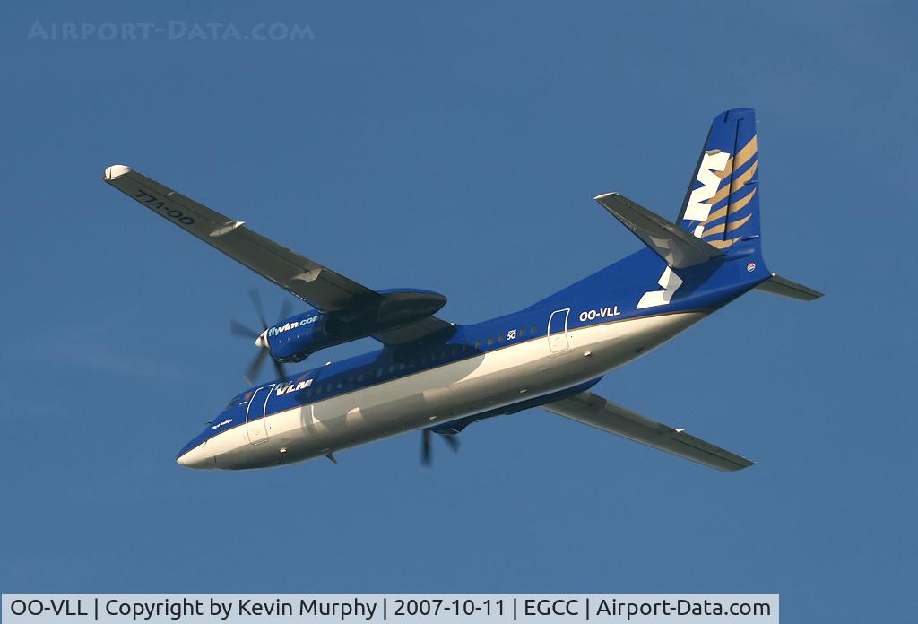OO-VLL, 1989 Fokker 50 C/N 20144, VLM Fokker
