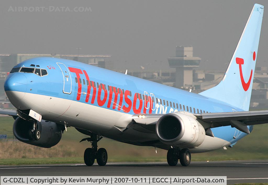 G-CDZL, 2000 Boeing 737-804 C/N 30465, Thomsonfly 737