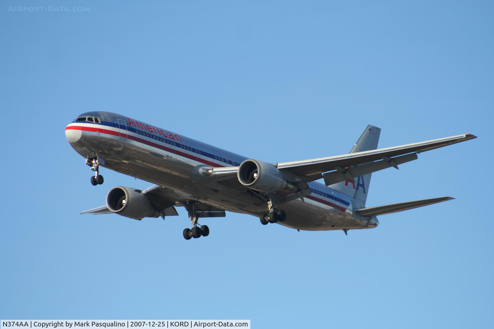 N374AA, 1992 Boeing 767-323 C/N 25201, Boeing 767-300