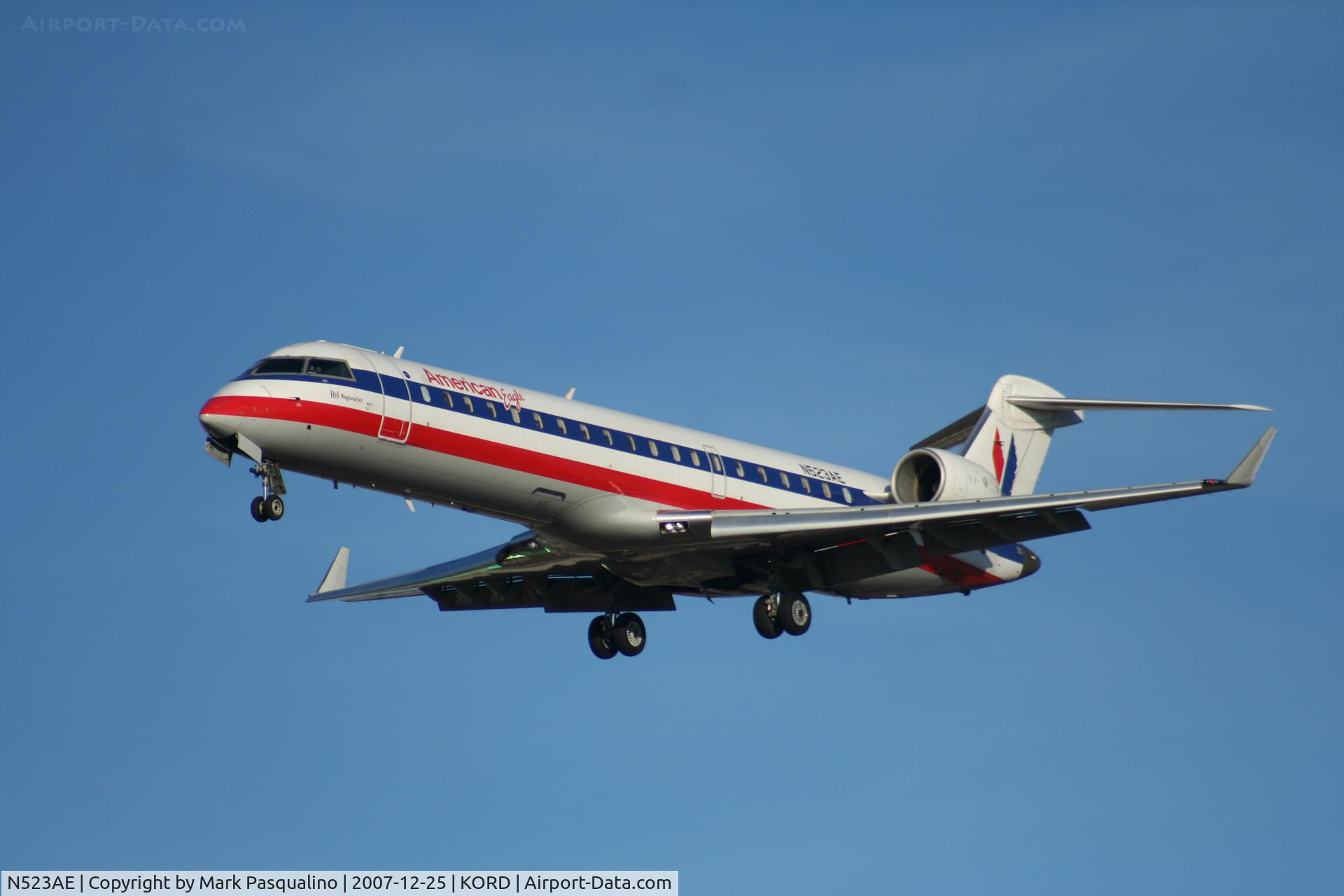 N523AE, 2004 Bombardier CRJ-701 (CL-600-2C10) Regional Jet C/N 10152, CL-600-2C10