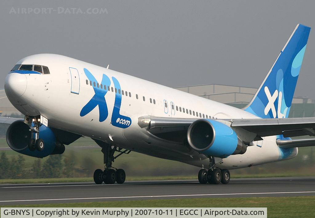 G-BNYS, 1988 Boeing 767-204 C/N 24013, XL 767