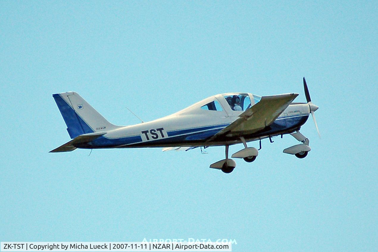 ZK-TST, Tecnam P-2002 Sierra C/N 008, Climbing out of Ardmore