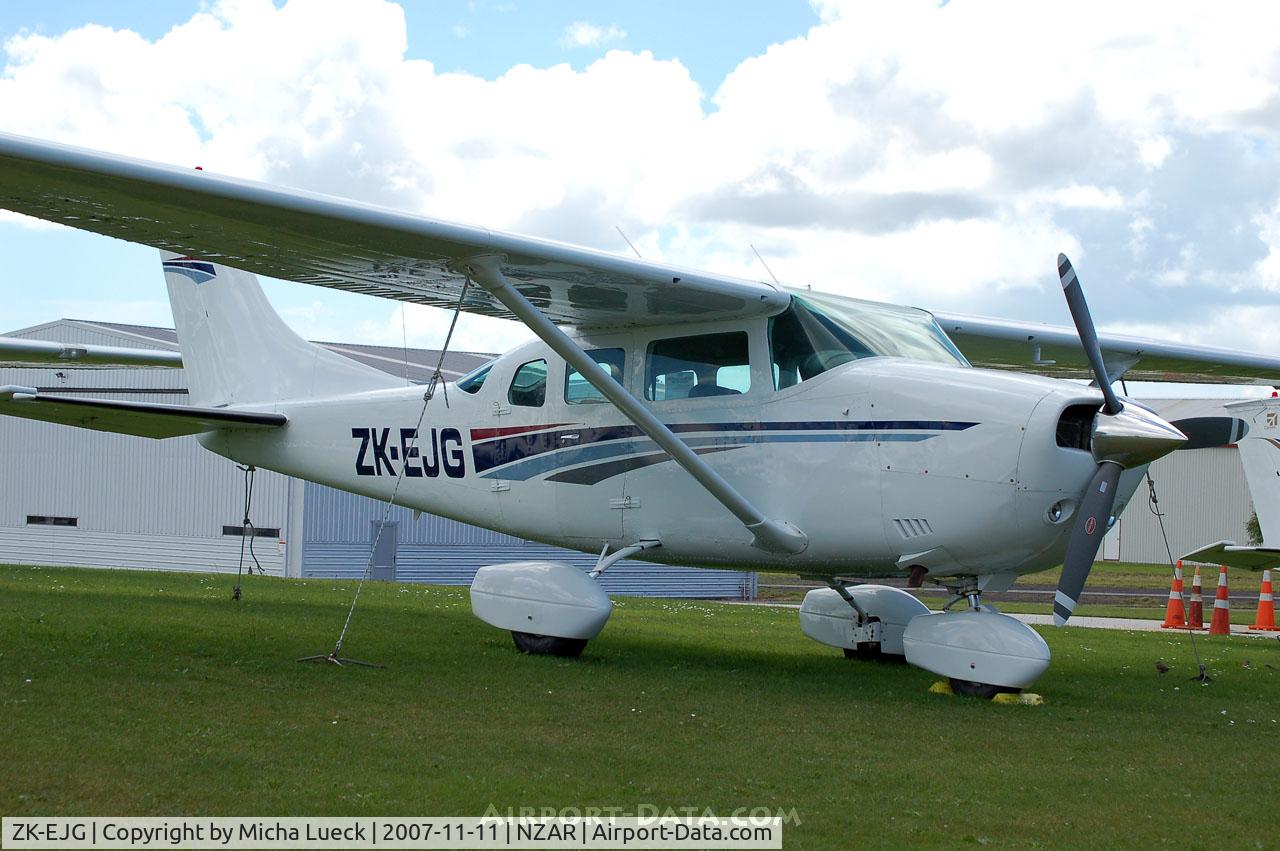 ZK-EJG, Cessna U206G Stationair C/N U20603549, Tied down at Ardmore