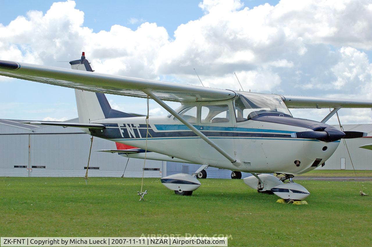 ZK-FNT, Cessna 172E C/N 17251399, At Ardmore