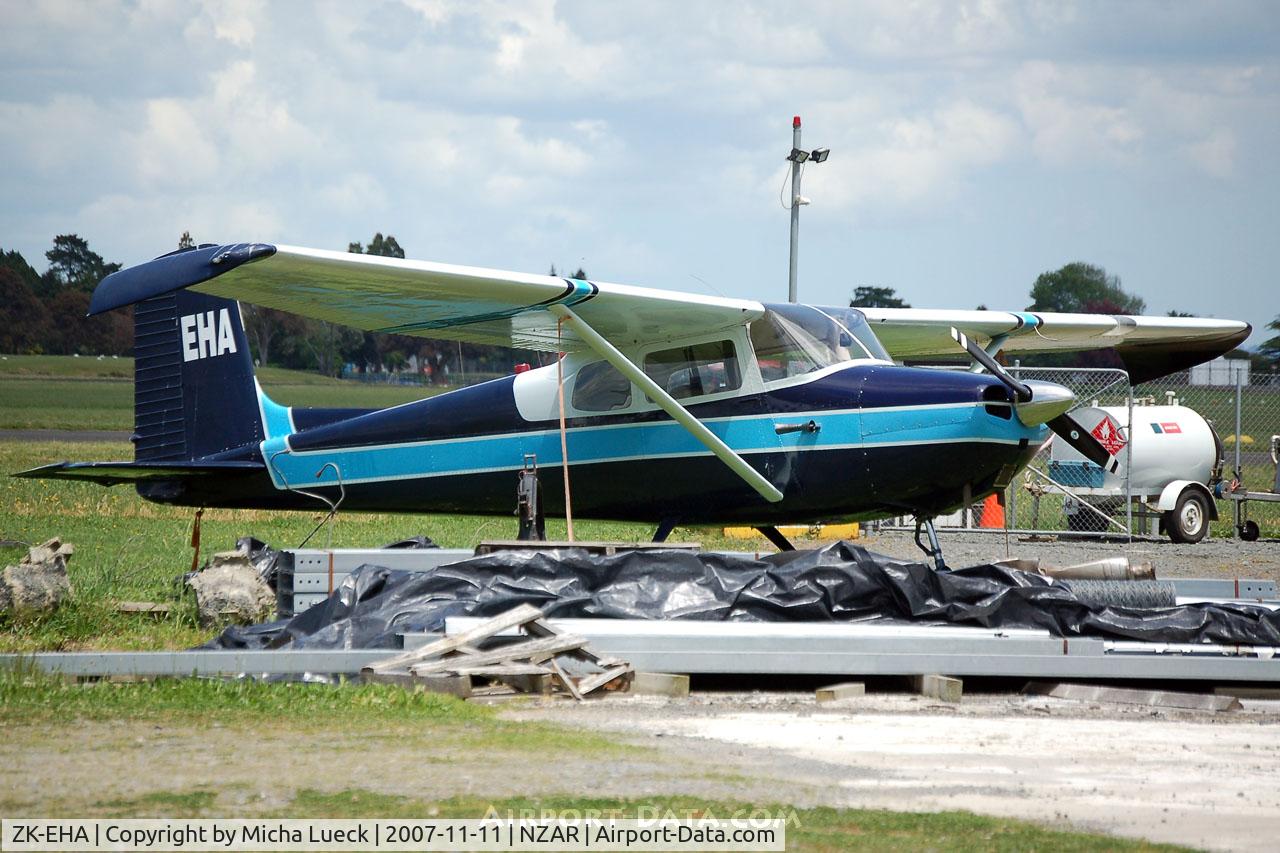 ZK-EHA, 1958 Cessna 172 C/N 36748, At Ardmore