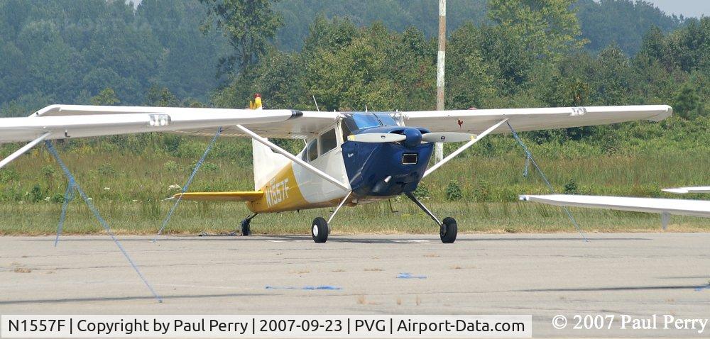 N1557F, 1965 Cessna 185D Skywagon C/N 185-0928, An attractive multi-hued taildragger