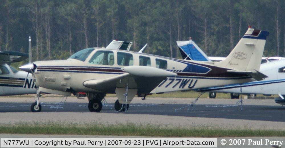 N777WU, Beech A36TC Bonanza 36 C/N EA-208, Visiting Bonanza, sporting some nice colors