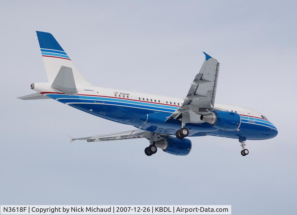N3618F, 2006 Airbus A319-115 C/N 2748, PharmAir