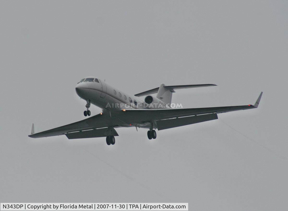 N343DP, 1986 Gulfstream Aerospace G-1159A Gulfstream III C/N 483, G-III