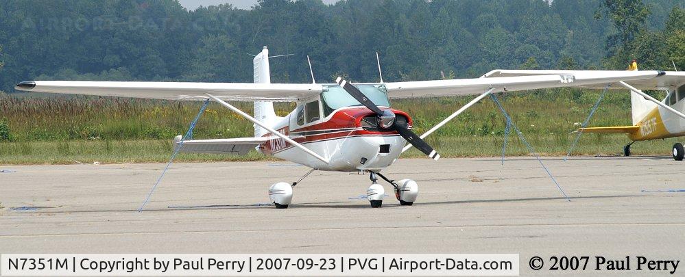 N7351M, 1958 Cessna 175 Skylark C/N 55651, Bright and fine looking