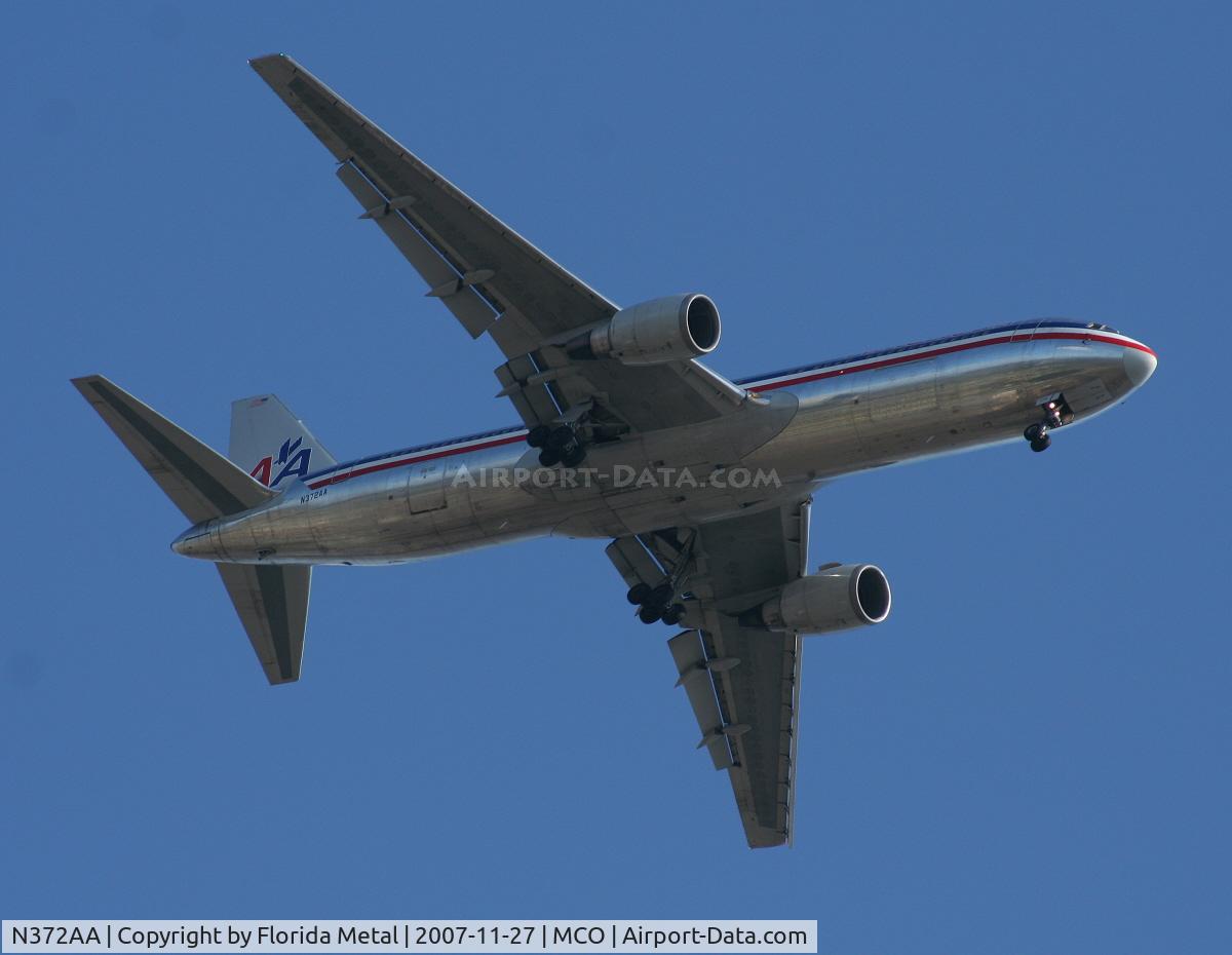 N372AA, 1992 Boeing 767-323 C/N 25199, American