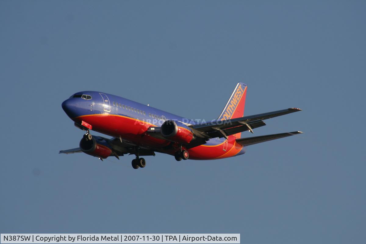 N387SW, 1994 Boeing 737-3H4 C/N 26602, Southwest