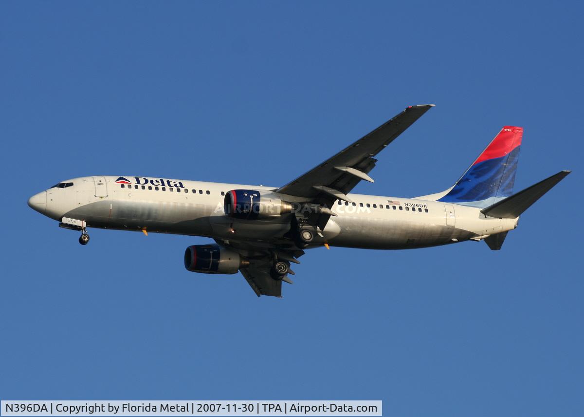 N396DA, 2000 Boeing 737-832 C/N 30378, Delta