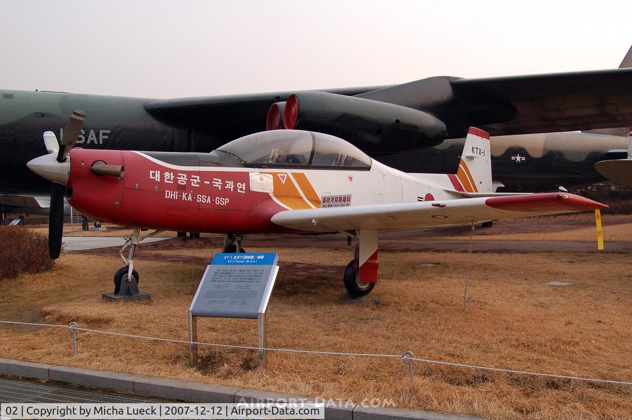 02, 1991 Korean Aerospace Industries KTX-1 Yeo-myung C/N PT-02, KTX-1 trainer at The War Memorial Museum of Korea, Seoul
