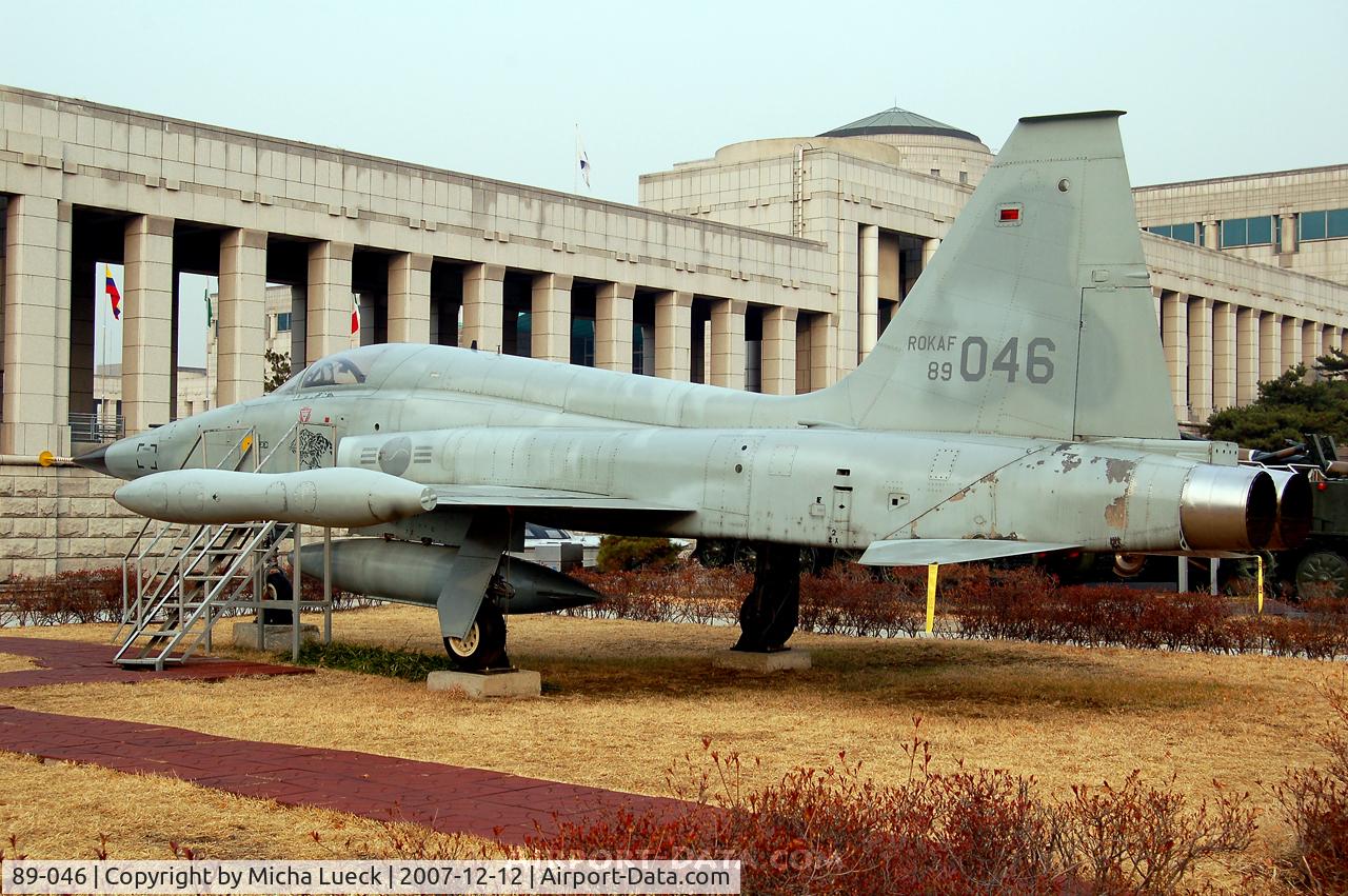 89-046, Northrop F-5A Freedom Fighter C/N N.6412, Preserved at The War Memorial Museum of Korea, Seoul