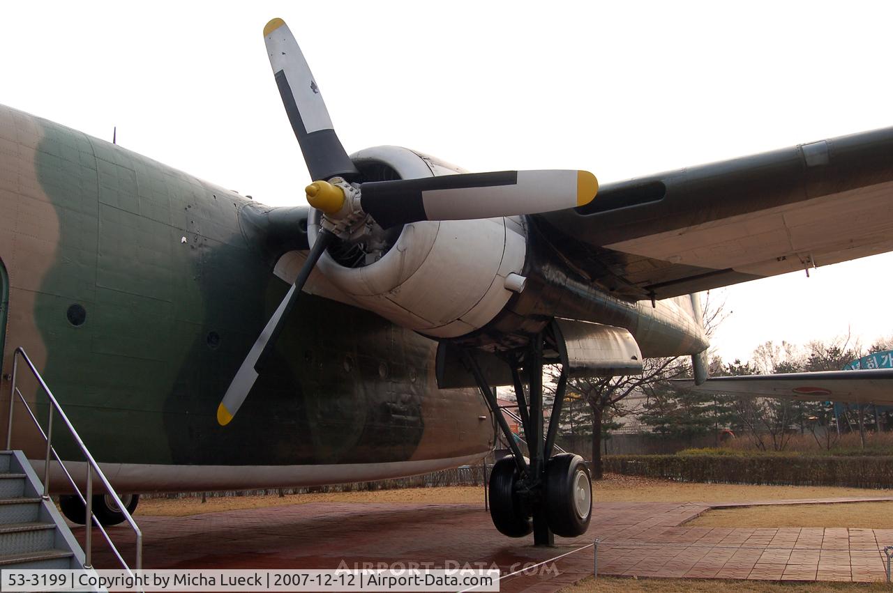 53-3199, 1953 Fairchild C-119G Flying Boxcar C/N 11212, C-119 