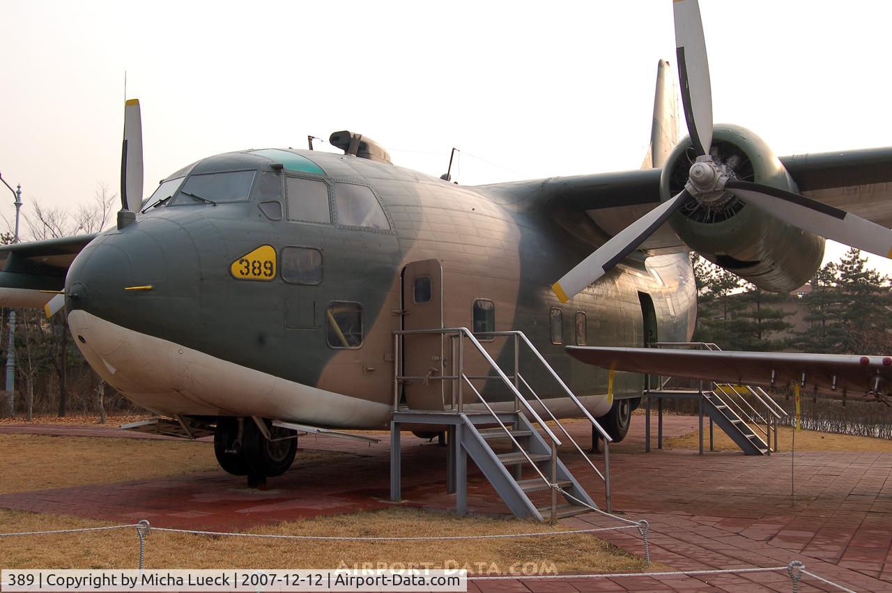 389, 1954 Fairchild C-123J Provider C/N 20170, C-123 