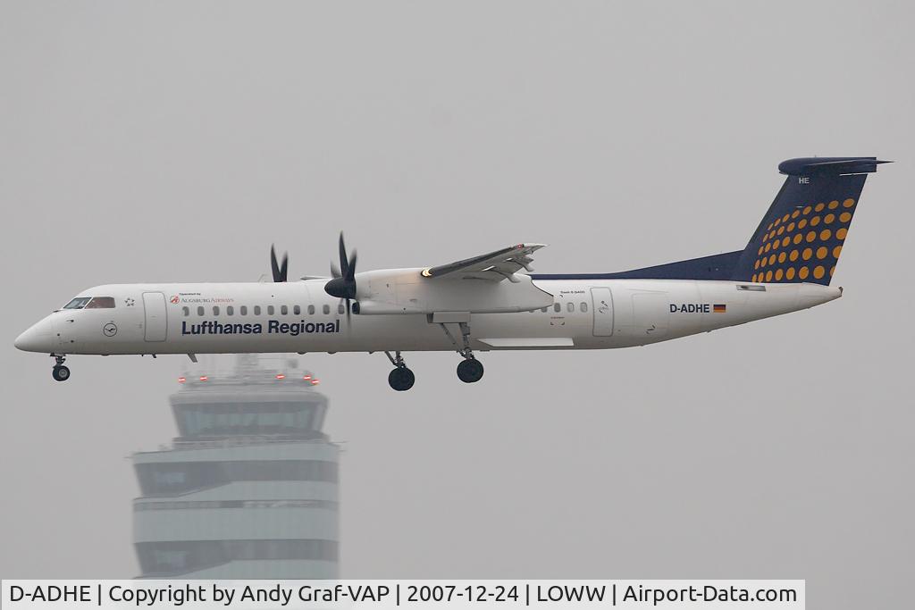 D-ADHE, 2002 De Havilland Canada DHC-8-402Q Dash 8 C/N 4066, Lufthansa DHC 8-400
