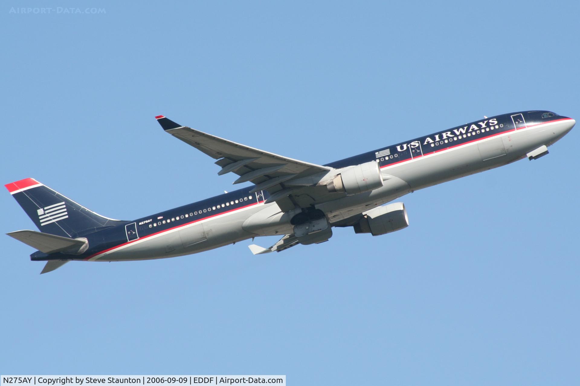 N275AY, 2000 Airbus A330-323 C/N 0370, Taken at Frankfurt September 2006