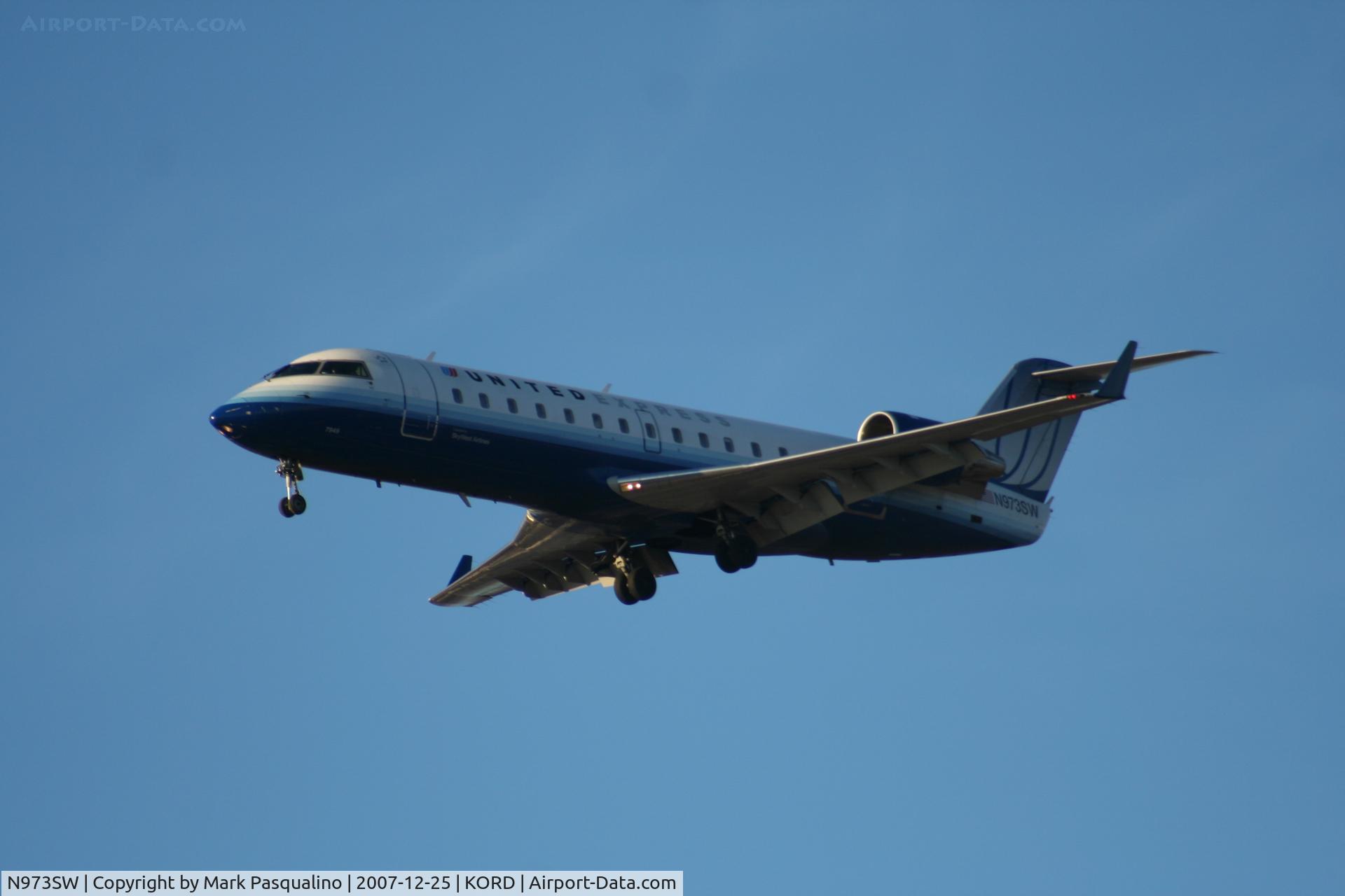 N973SW, 2004 Bombardier CRJ-200ER (CL-600-2B19) C/N 7949, CL-600-2B19