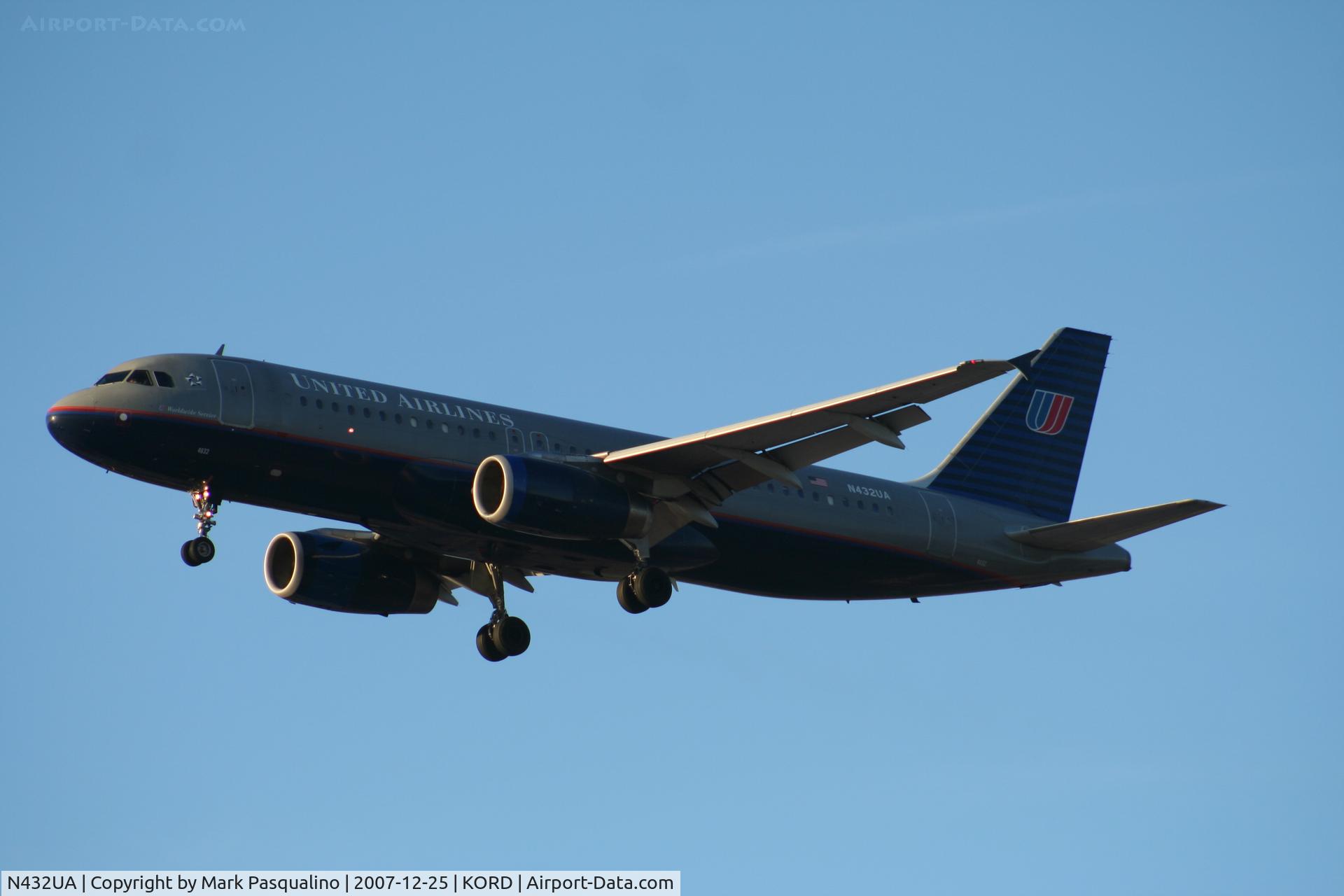 N432UA, 1996 Airbus A320-232 C/N 587, Airbus A320