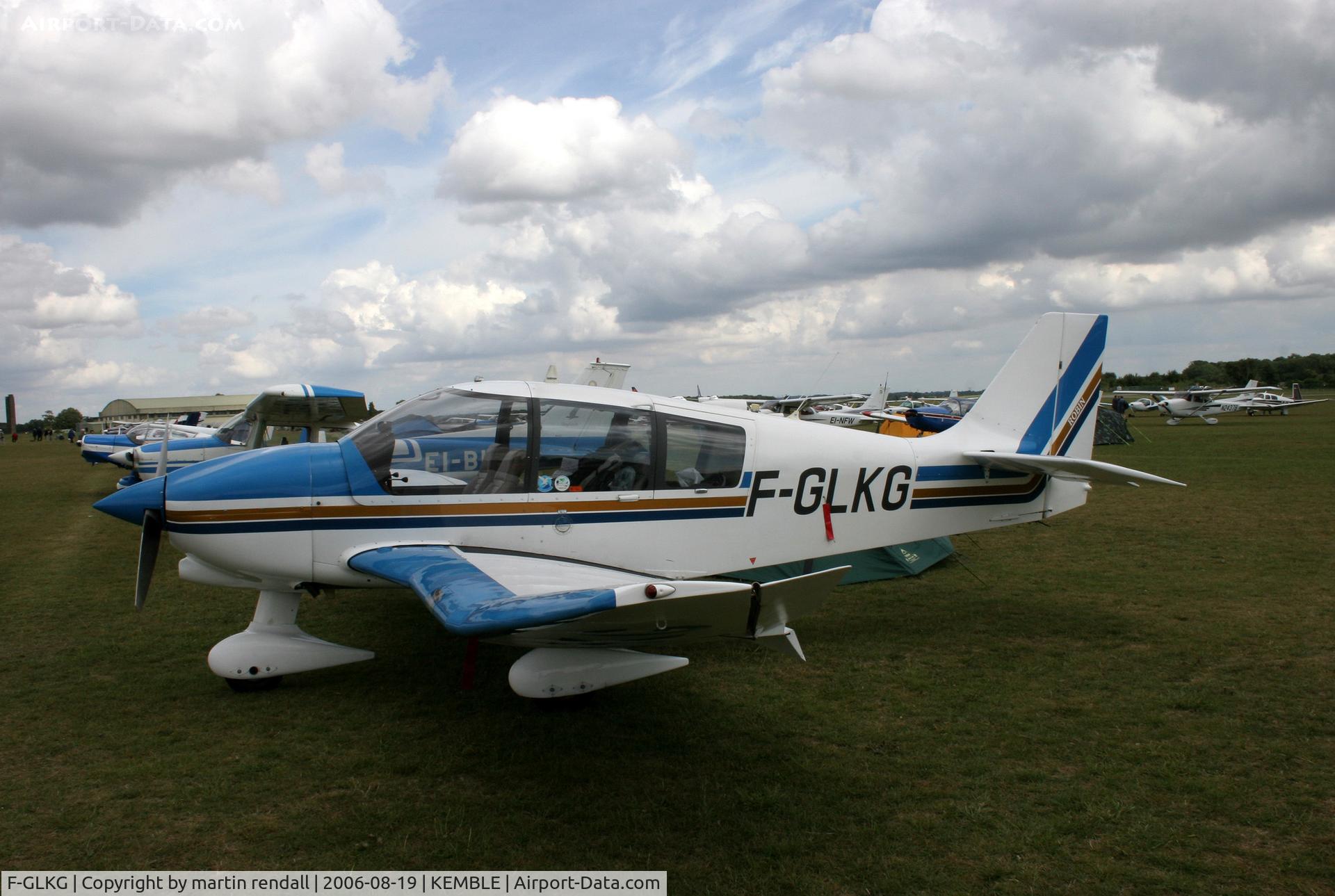 F-GLKG, Robin DR-400-180 Regent Regent C/N 2116, ROBIN
