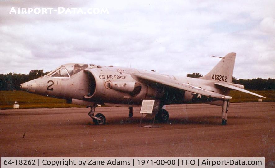 64-18262, 1964 Hawker Siddeley XV-6A Kestrel C/N Not found XS688/64-18262, Kestrel at the USAFM 1971