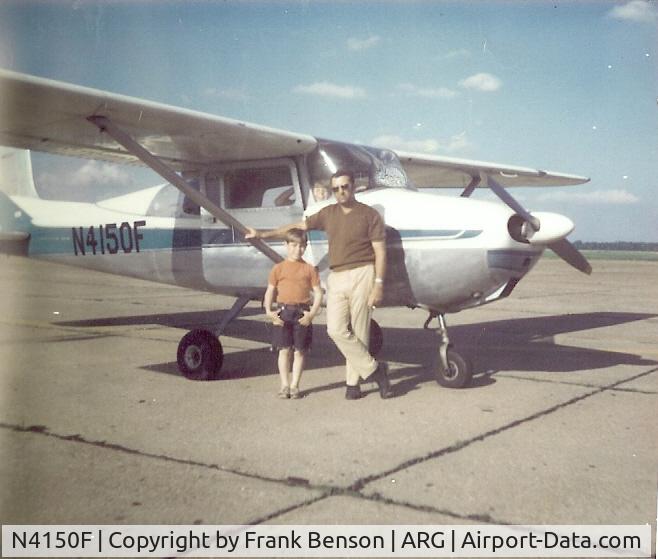 N4150F, 1958 Cessna 172 C/N 46050, My first airplane purchased in 1968. Based @ARG