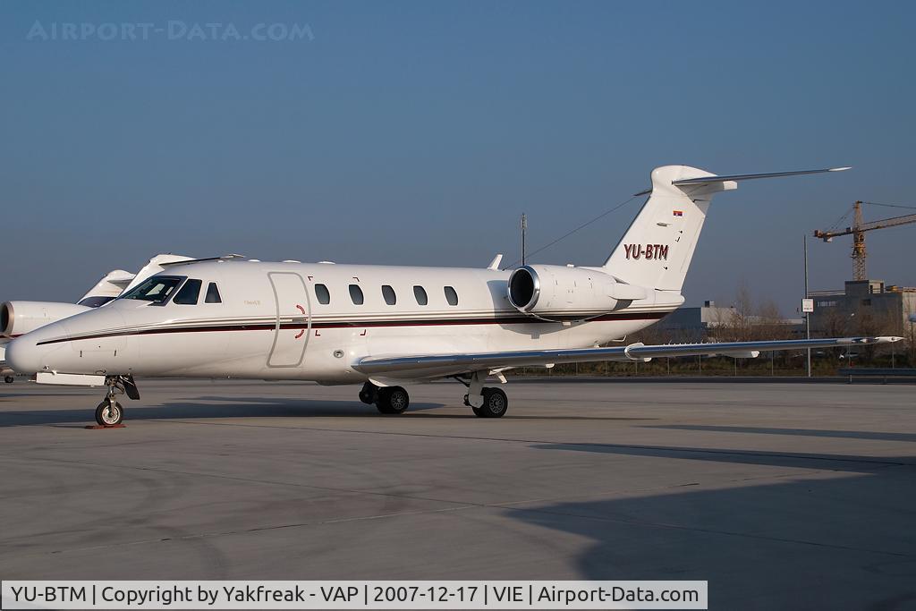 YU-BTM, 1997 Cessna 650 Citation VII C/N 650-7080, Cessna 650
