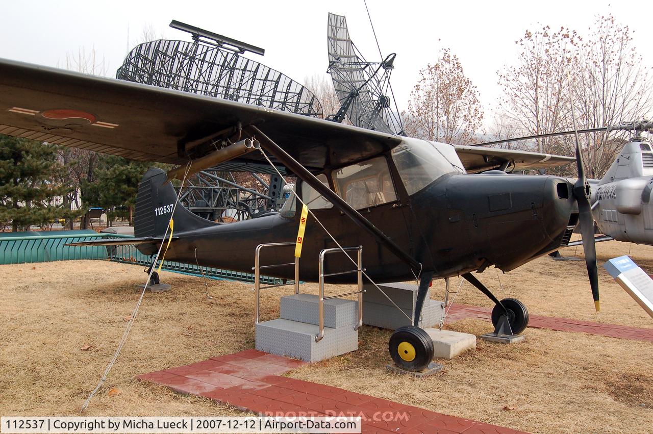 112537, Cessna O-1A Bird Dog C/N Not found 112537, 0-1A, at The War Memorial of Korea, Seoul