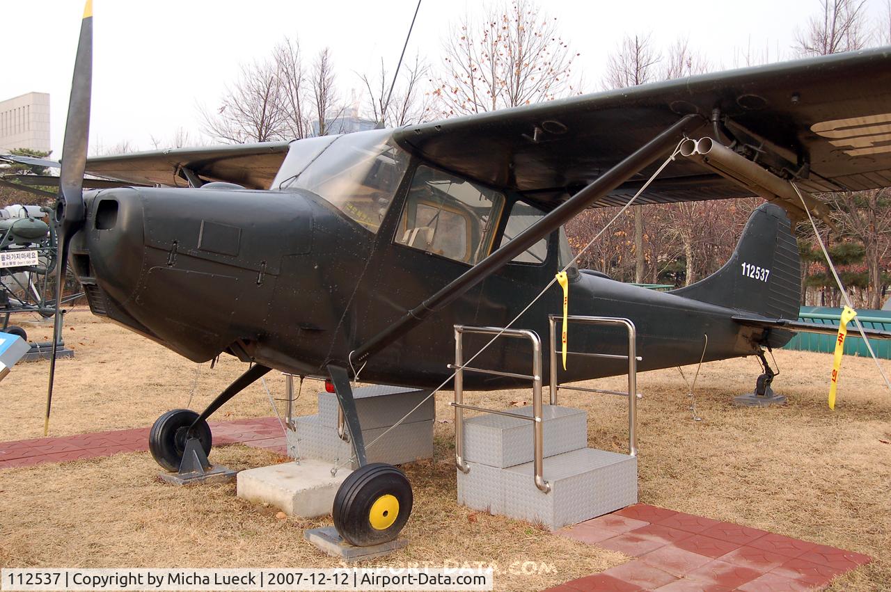 112537, Cessna O-1A Bird Dog C/N Not found 112537, 0-1A, at The War Memorial of Korea, Seoul