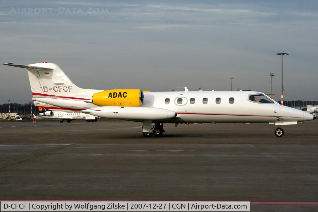 D-CFCF, 1981 Gates Learjet 35A C/N 413, Now with 'ADAC' t/s