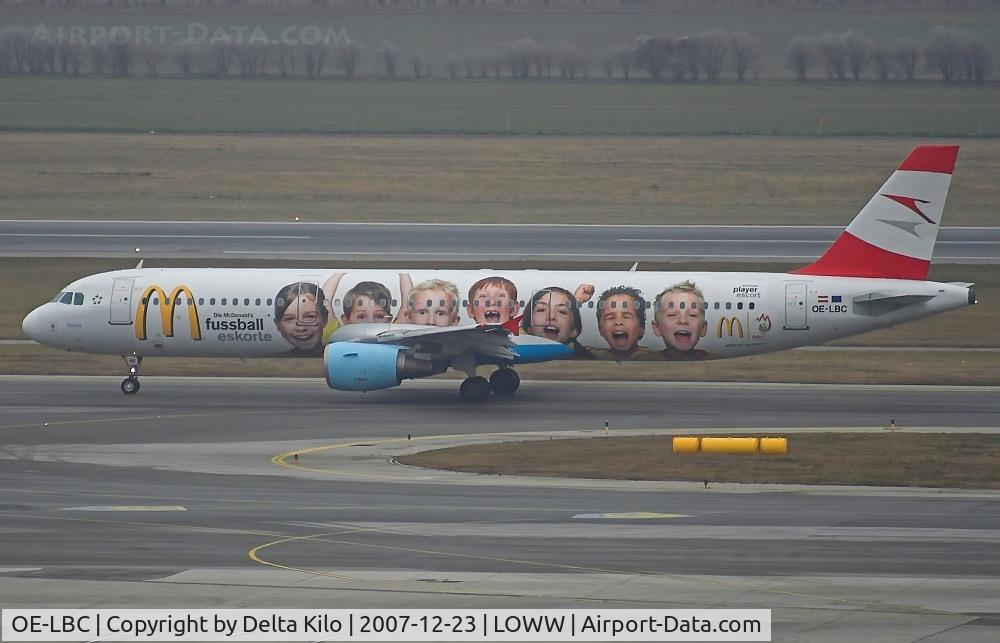 OE-LBC, 1996 Airbus A321-111 C/N 581, Austrian  A321