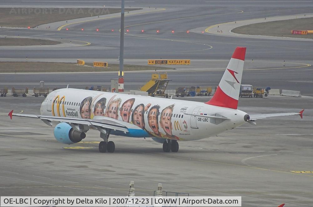 OE-LBC, 1996 Airbus A321-111 C/N 581, Austrian  A321