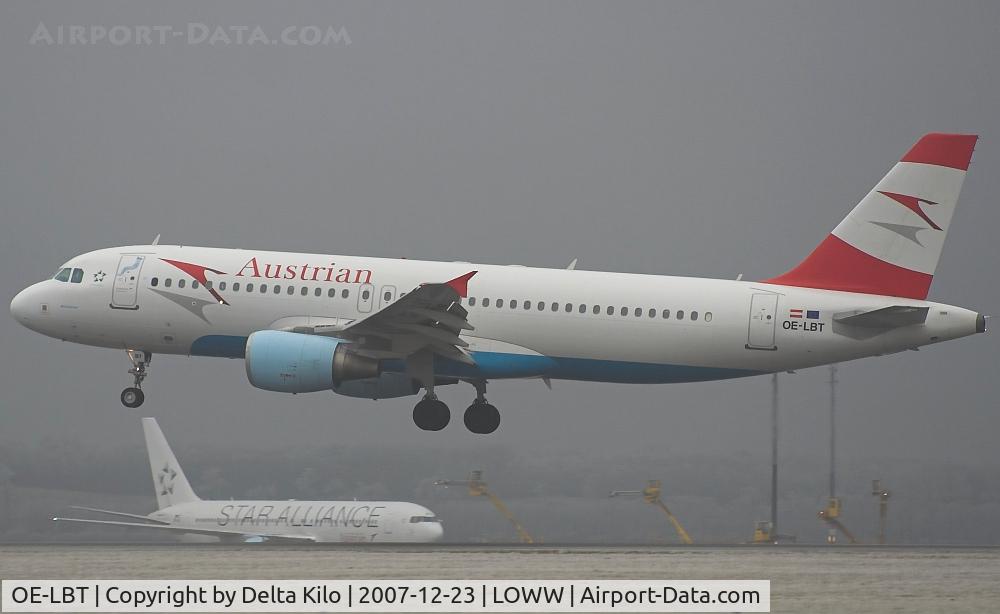 OE-LBT, 2000 Airbus A320-214 C/N 1387, Austrian  A320