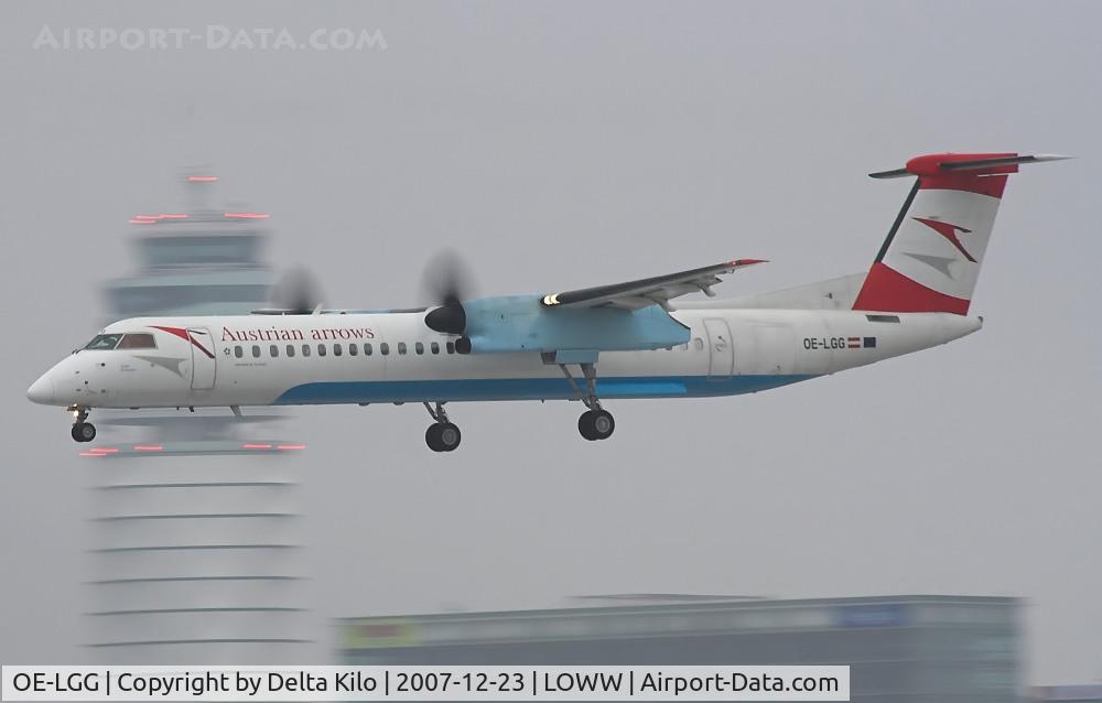 OE-LGG, 2002 De Havilland Canada DHC-8-402Q Dash 8 C/N 4074, AUSTRIAN ARROWS Dash 8