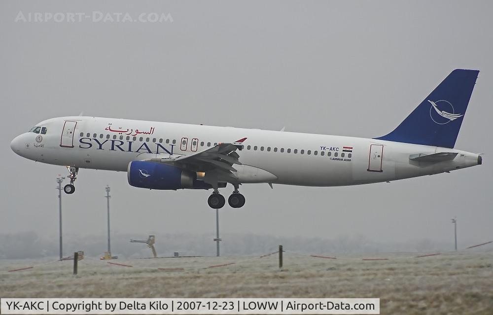 YK-AKC, 1999 Airbus A320-232 C/N 1032, SYRIAN ARAB AIRLINES  A320-232 named AFAMIA